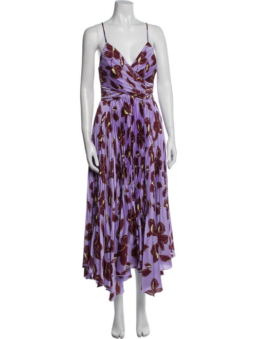 Jonathan Simkhai Floral Print Long Dress
