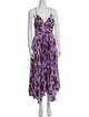 Jonathan Simkhai Floral Print Long Dress