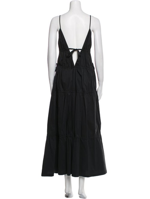 Jonathan Simkhai V-Neck Long Dress