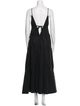 Jonathan Simkhai V-Neck Long Dress