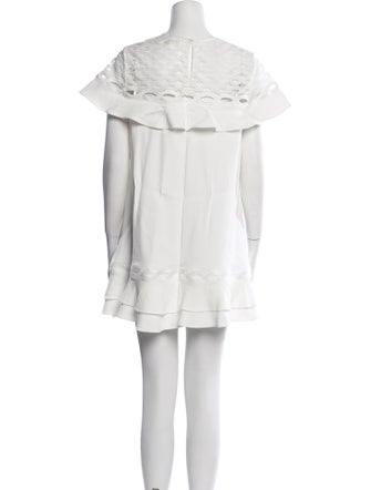 Jonathan Simkhai Crew Neck Mini Dress