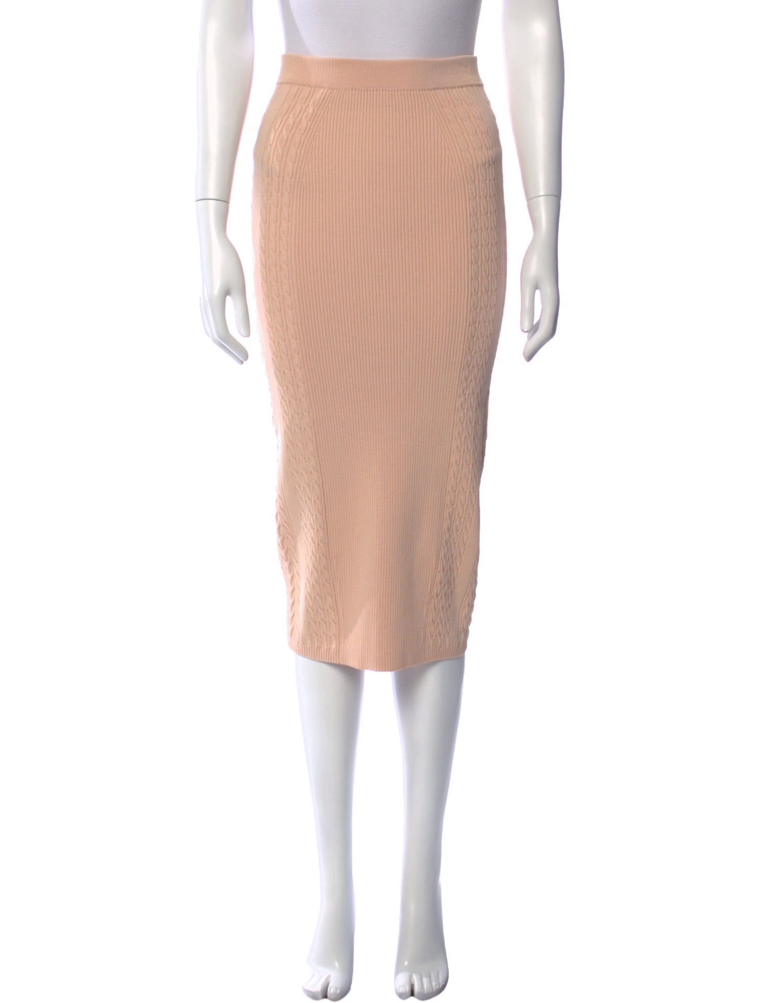 Jonathan Simkhai Eyelet Trim Midi Length Skirt