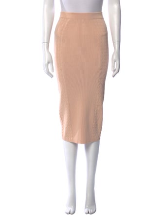 Jonathan Simkhai Eyelet Trim Midi Length Skirt