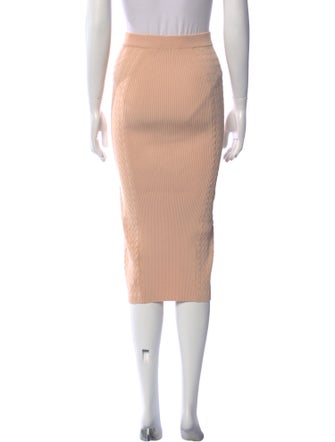 Jonathan Simkhai Eyelet Trim Midi Length Skirt