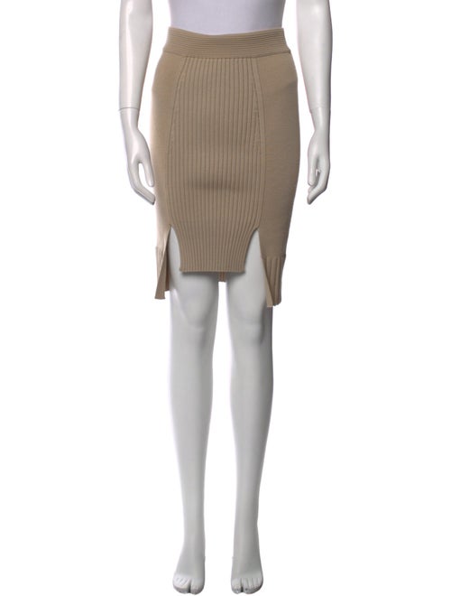 Jonathan Simkhai Wool Knee-Length Skirt