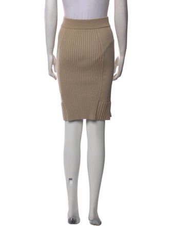 Jonathan Simkhai Wool Knee-Length Skirt