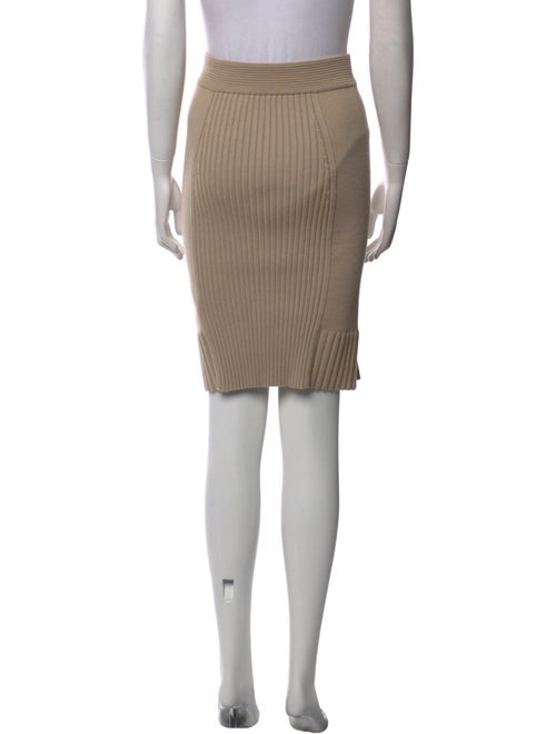 Jonathan Simkhai Wool Knee-Length Skirt