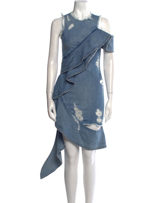 Jonathan Simkhai Crew Neck Midi Length Dress