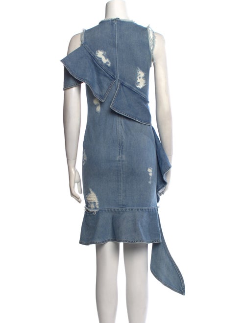 Jonathan Simkhai Crew Neck Midi Length Dress