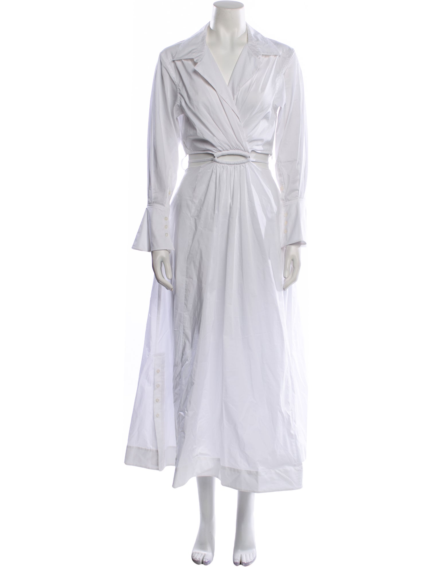 Jonathan Simkhai V-Neck Long Dress