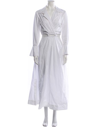 Jonathan Simkhai V-Neck Long Dress