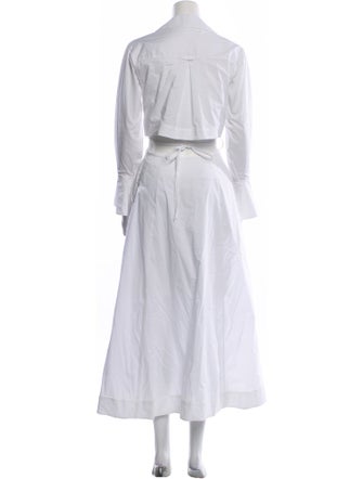 Jonathan Simkhai V-Neck Long Dress