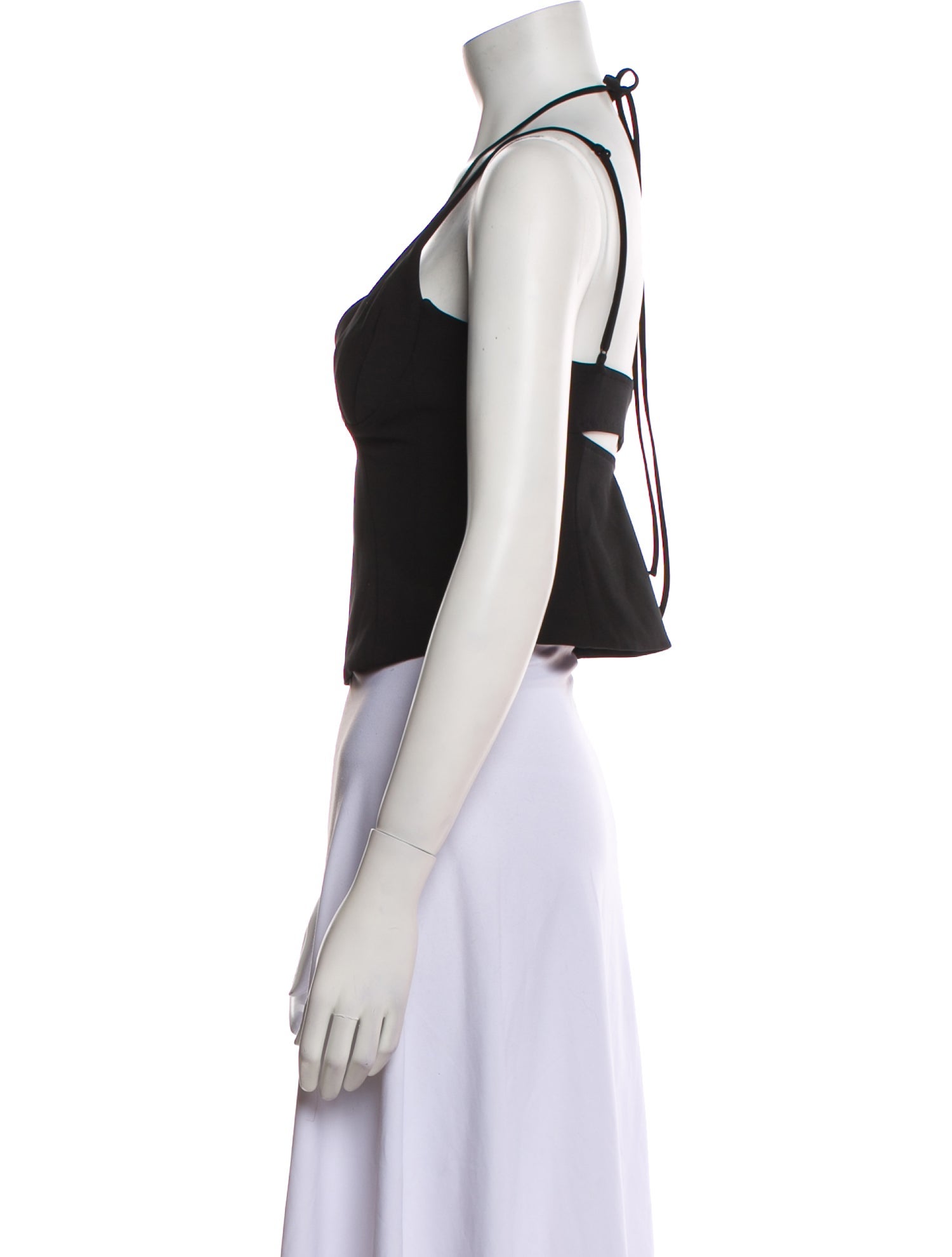 Jonathan Simkhai Halterneck Sleeveless Crop Top w/ Tags