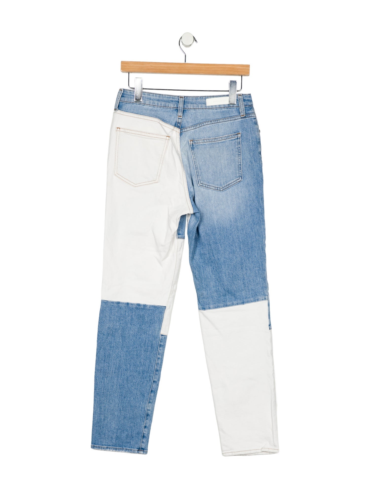 Jonathan Simkhai Mid-Rise Straight Leg Jeans