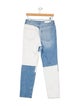Jonathan Simkhai Mid-Rise Straight Leg Jeans
