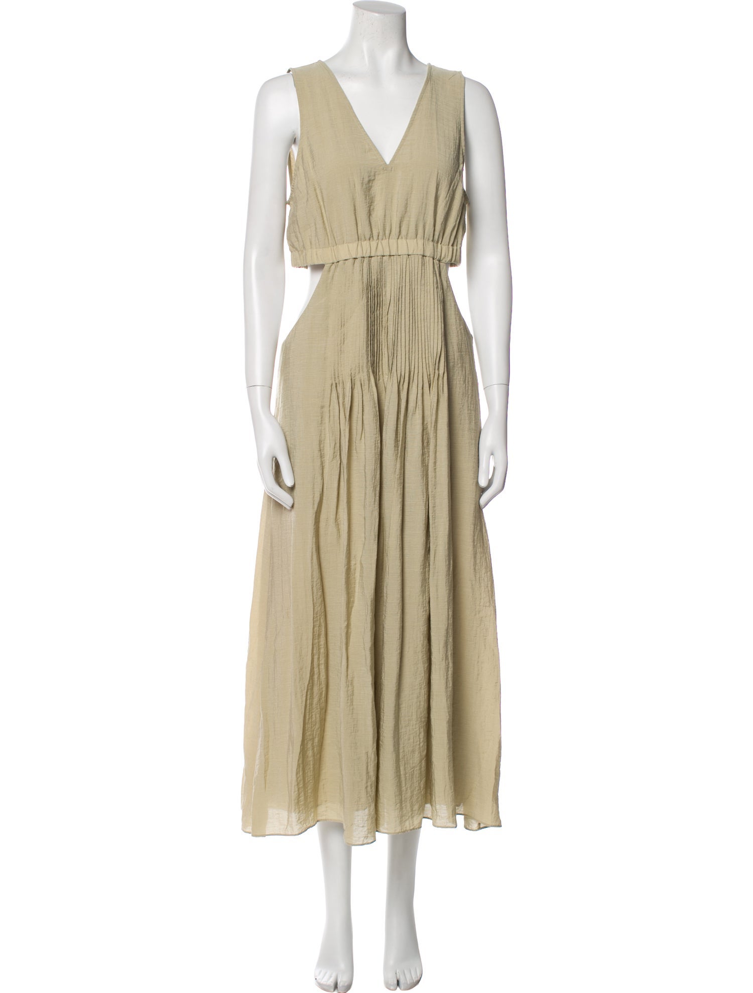 Jonathan Simkhai V-Neck Long Dress