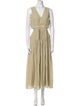 Jonathan Simkhai V-Neck Long Dress
