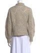 Jonathan Simkhai Wool Mock Neck Sweater