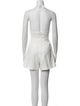 Jonathan Simkhai Linen Crew Neck Romper