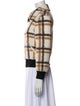 Jonathan Simkhai Plaid Print Bomber Jacket