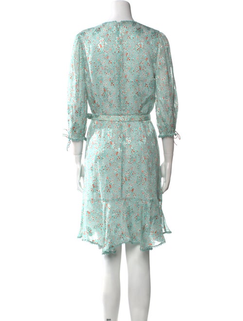 Jonathan Simkhai Floral Print Knee-Length Dress