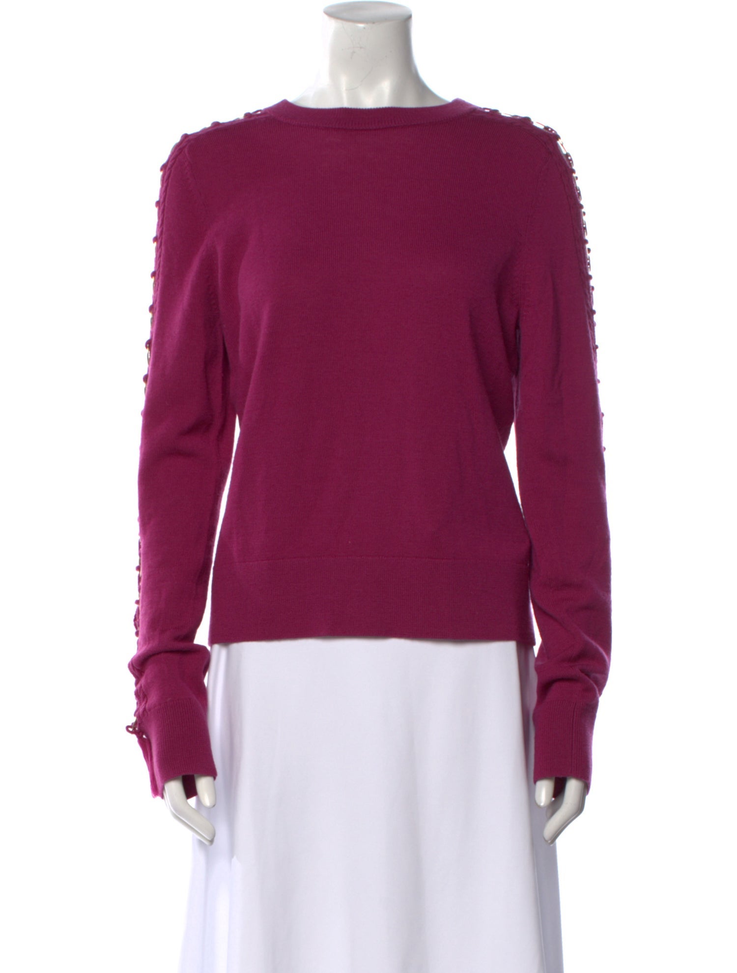 Jonathan Simkhai Merino Wool Bateau Neckline Sweater