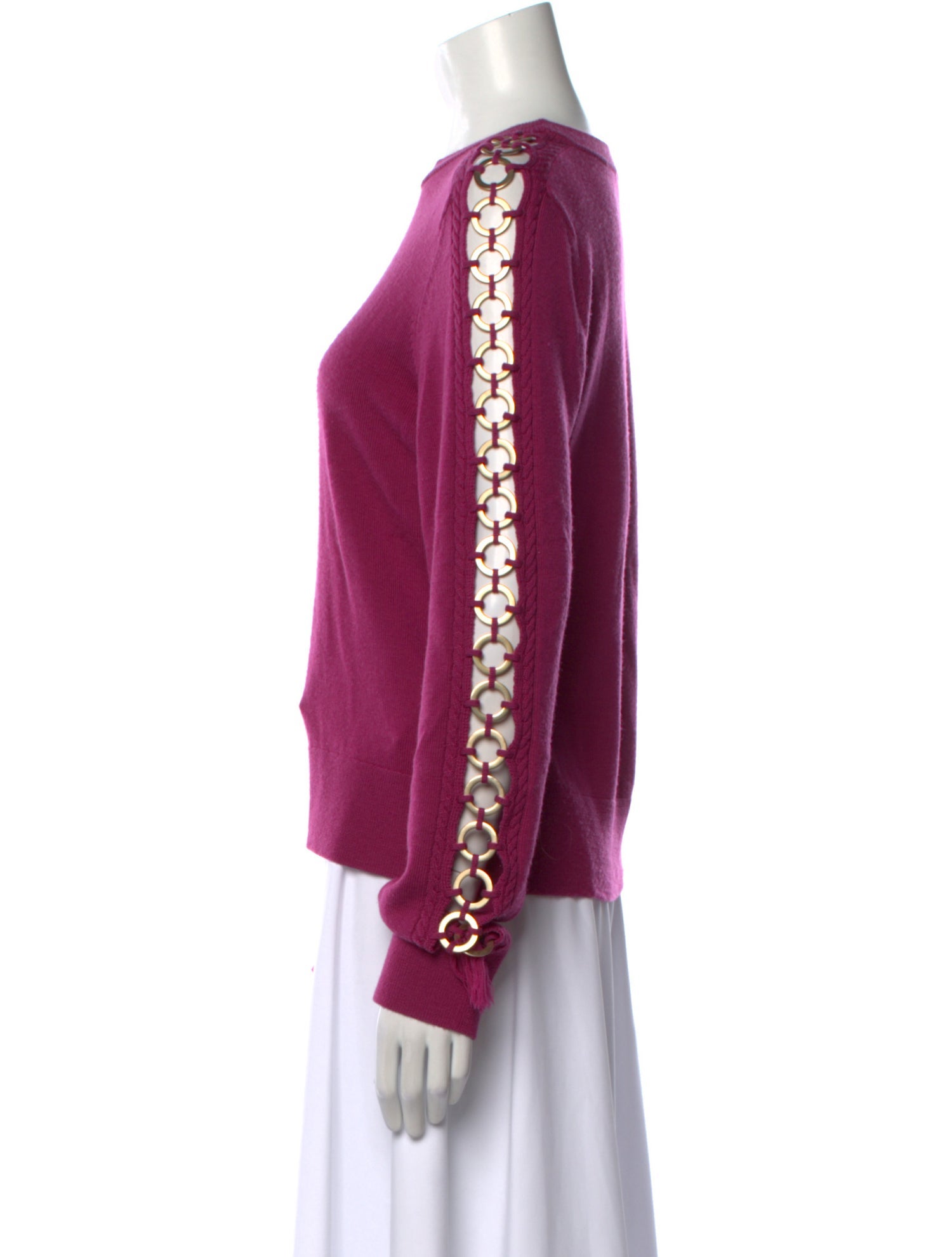 Jonathan Simkhai Merino Wool Bateau Neckline Sweater