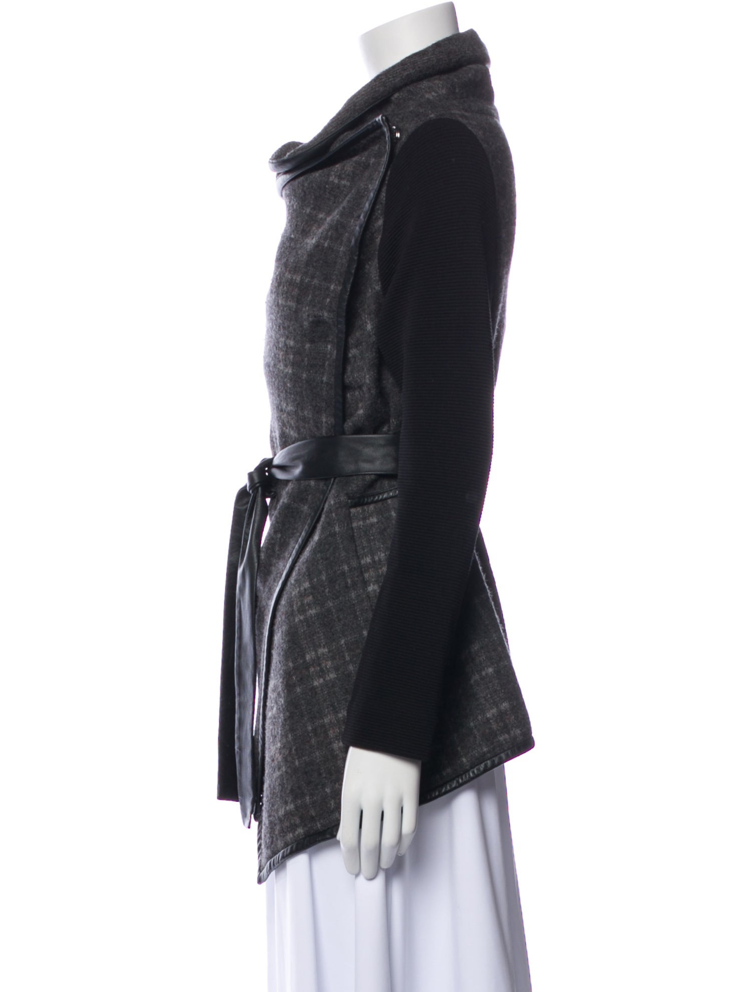 Jonathan Simkhai Virgin Wool Plaid Print Jacket