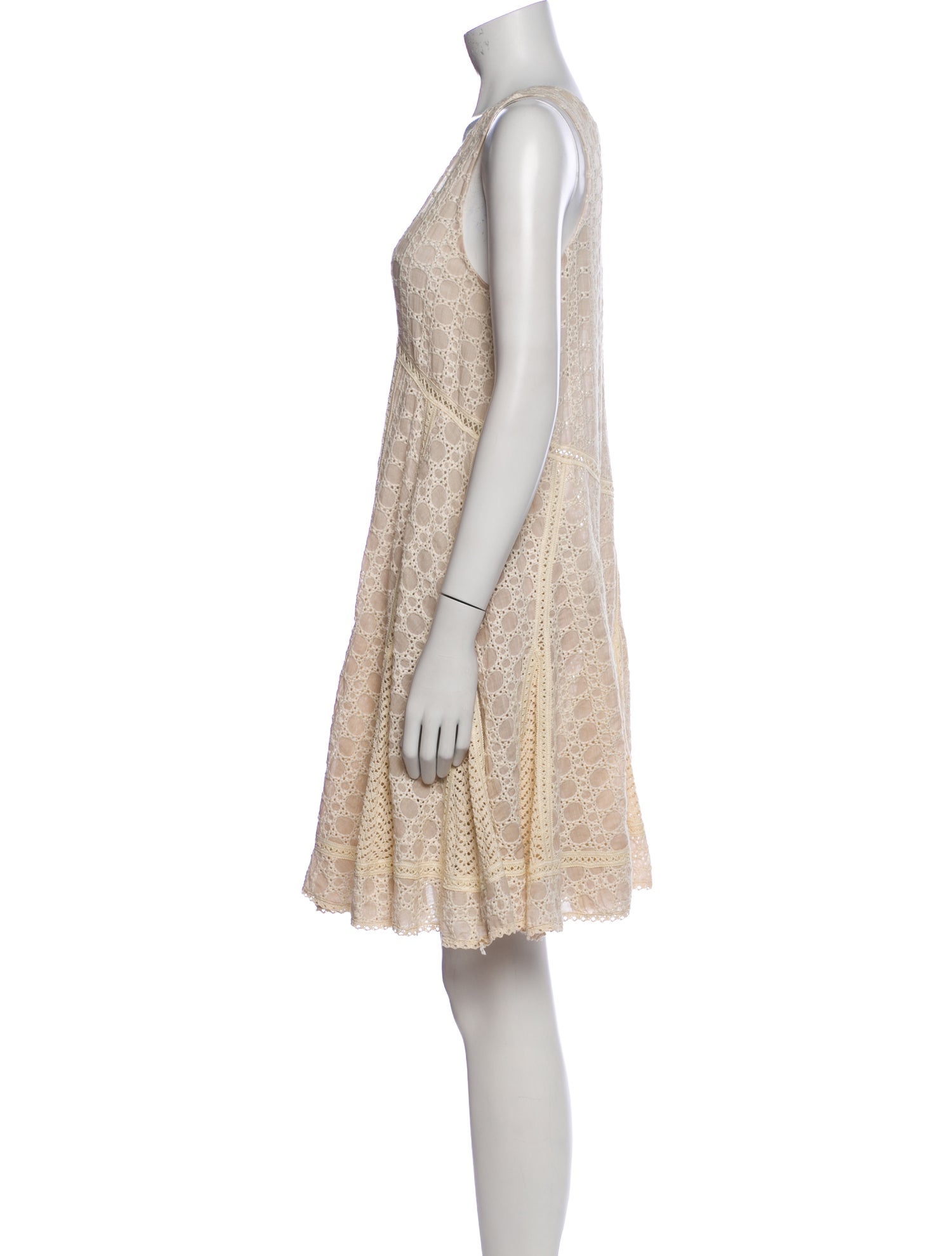 Jonathan Simkhai V-Neck Mini Dress