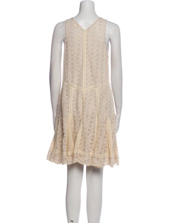 Jonathan Simkhai V-Neck Mini Dress