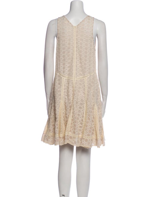 Jonathan Simkhai V-Neck Mini Dress