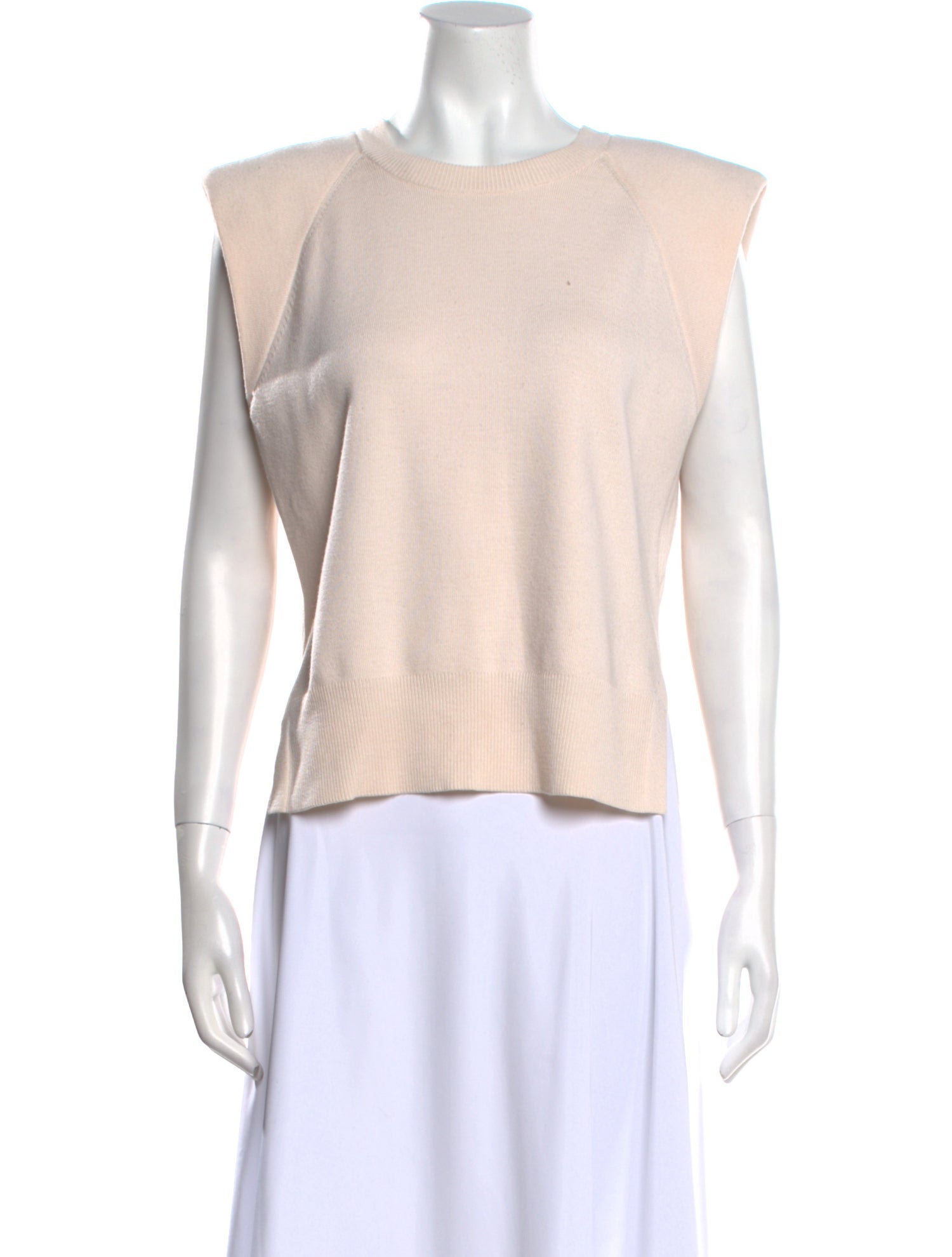 Jonathan Simkhai Wool Scoop Neck Top