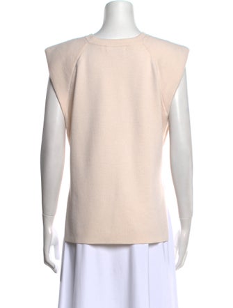 Jonathan Simkhai Wool Scoop Neck Top