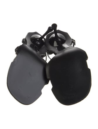 Jonathan Simkhai Satin Crystal Embellishments Sandals