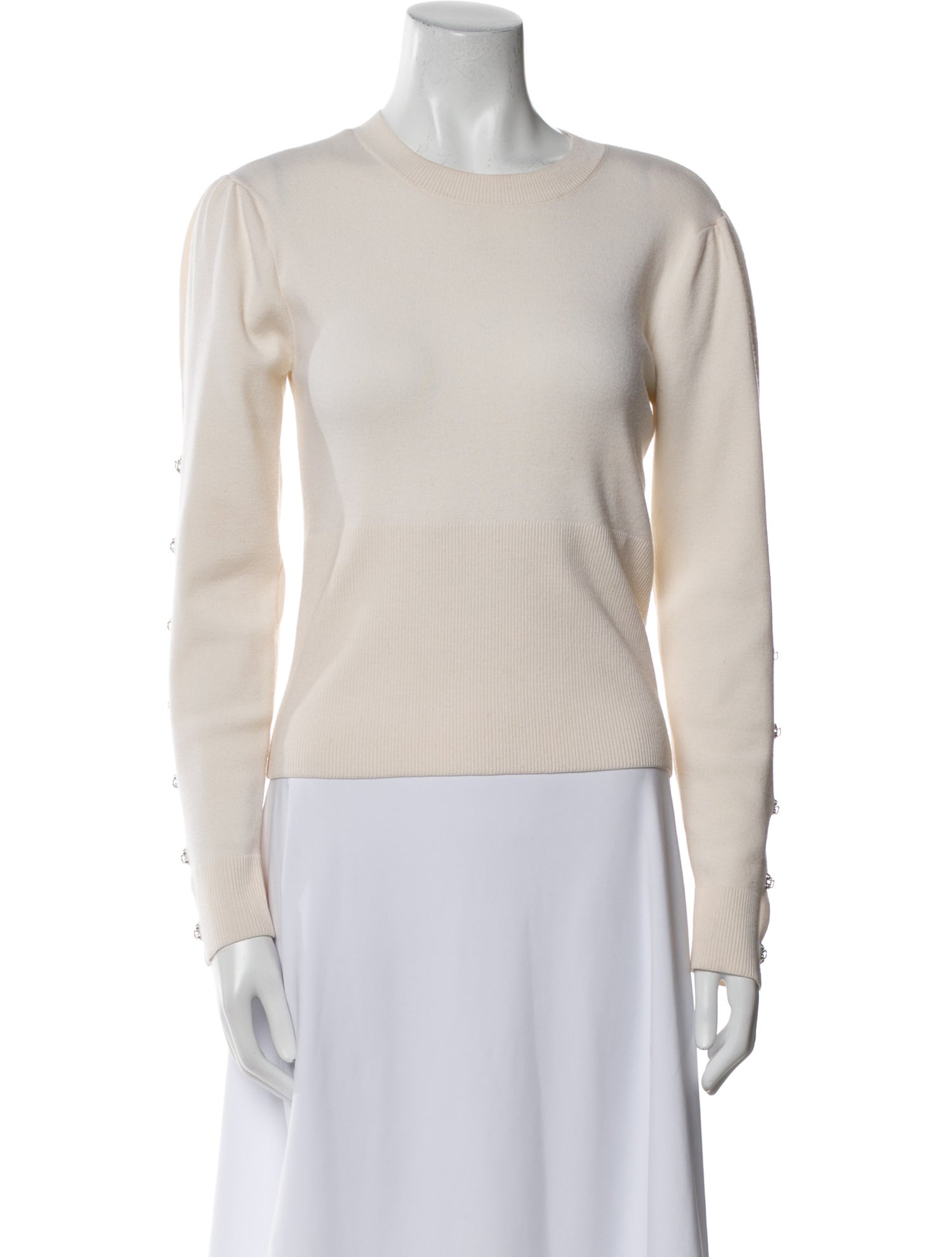 Jonathan Simkhai Wool Crew Neck Sweater
