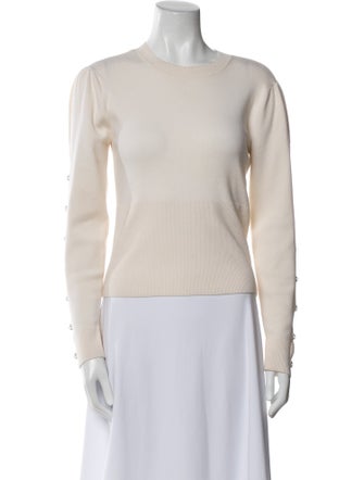 Jonathan Simkhai Wool Crew Neck Sweater