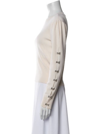 Jonathan Simkhai Wool Crew Neck Sweater