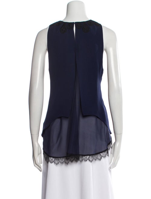 Jonathan Simkhai Silk Bateau Neckline Blouse