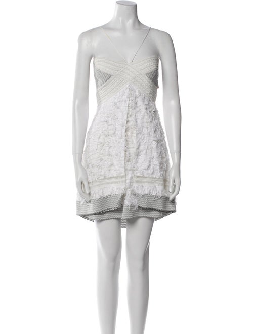 Jonathan Simkhai V-Neck Mini Dress