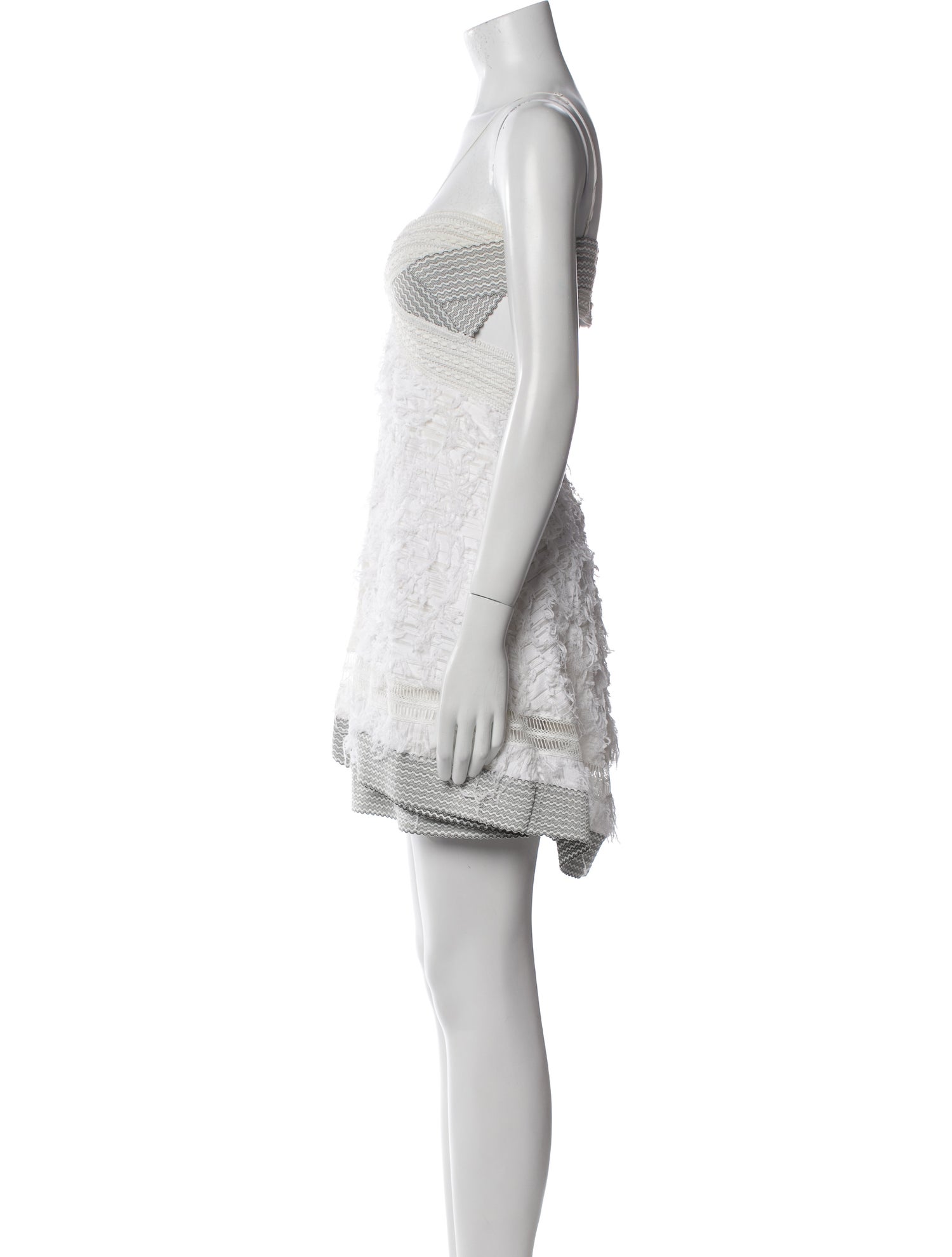 Jonathan Simkhai V-Neck Mini Dress