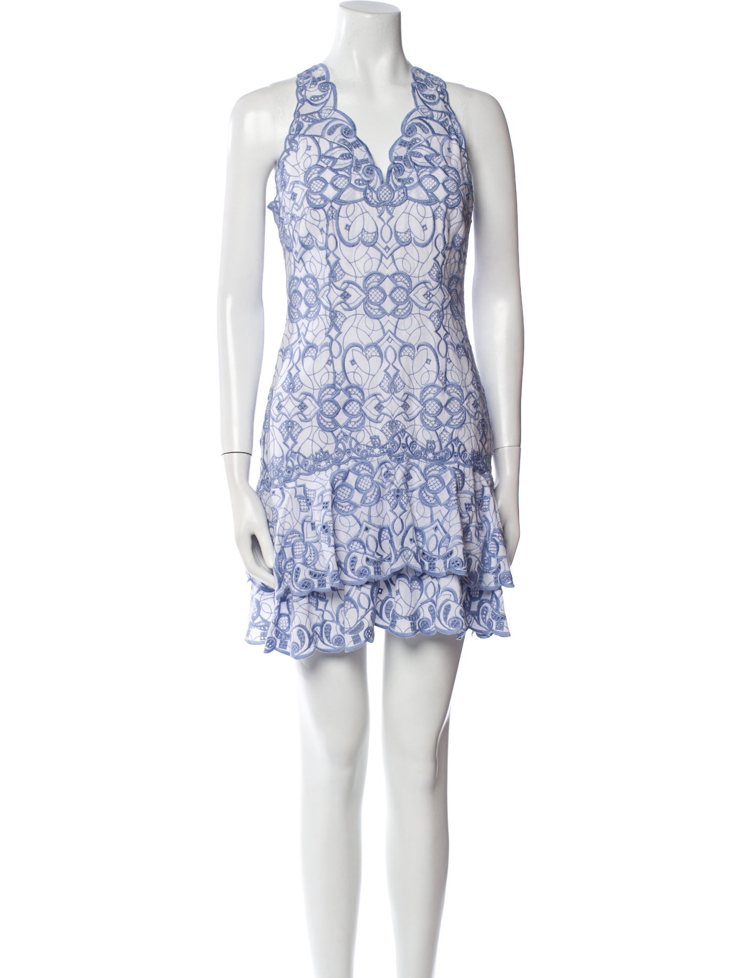 Jonathan Simkhai Floral Print Mini Dress