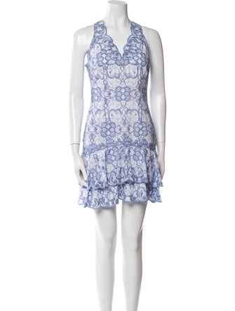Jonathan Simkhai Floral Print Mini Dress
