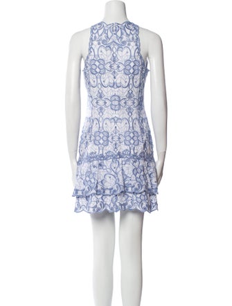 Jonathan Simkhai Floral Print Mini Dress