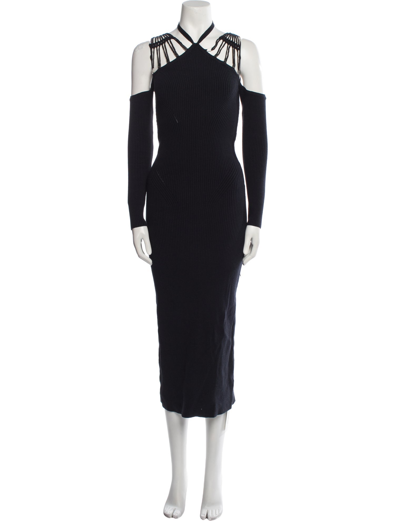 Off-The-Shoulder Midi Length Dress
