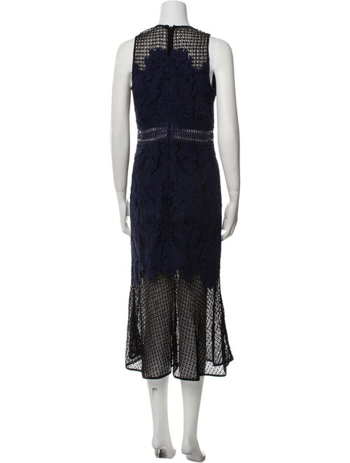 Jonathan Simkhai Lace Pattern Midi Length Dress