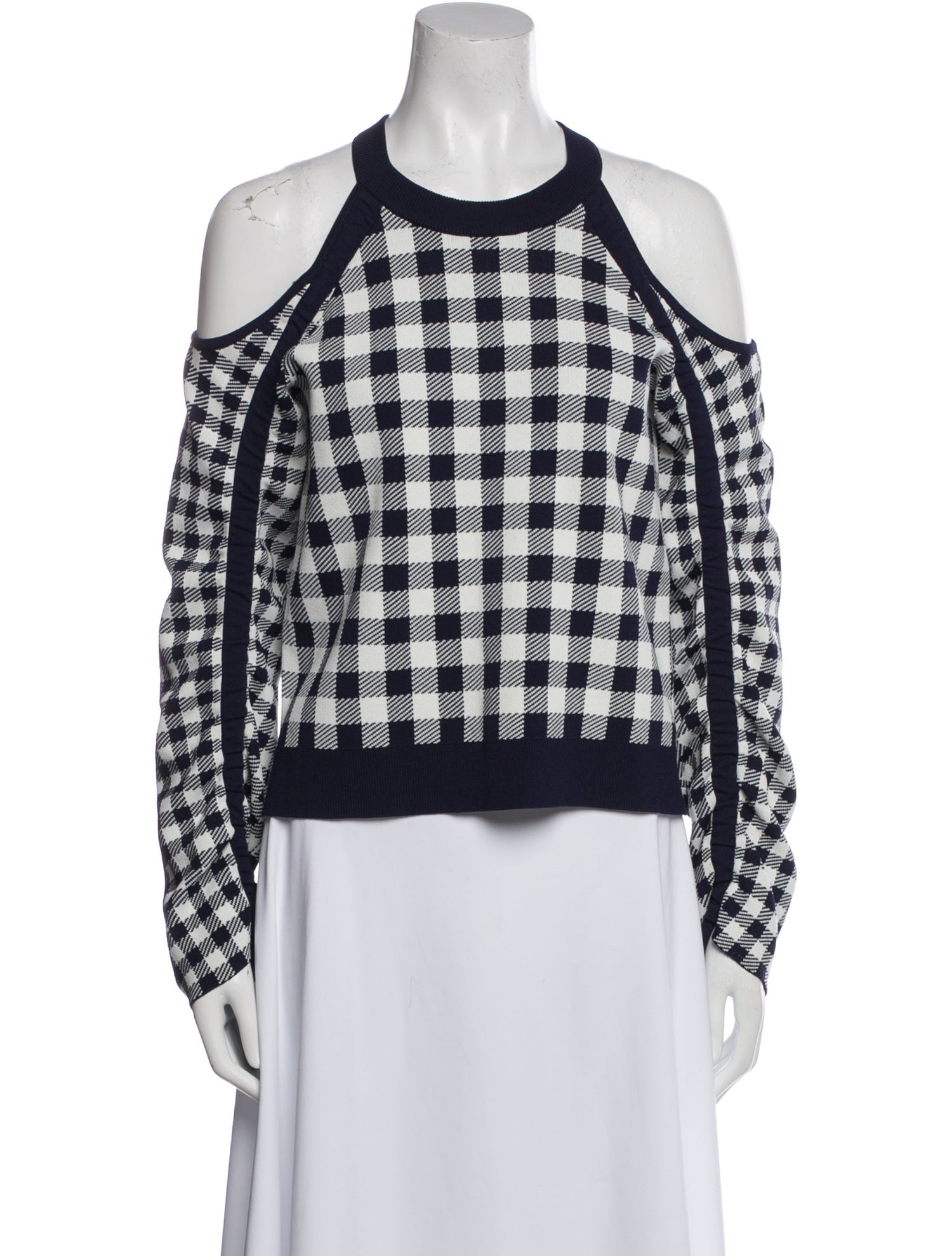 Jonathan Simkhai Printed Scoop Neck Crop Top