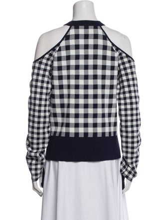 Jonathan Simkhai Printed Scoop Neck Crop Top