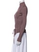 Jonathan Simkhai Mock Neck Long Sleeve Top