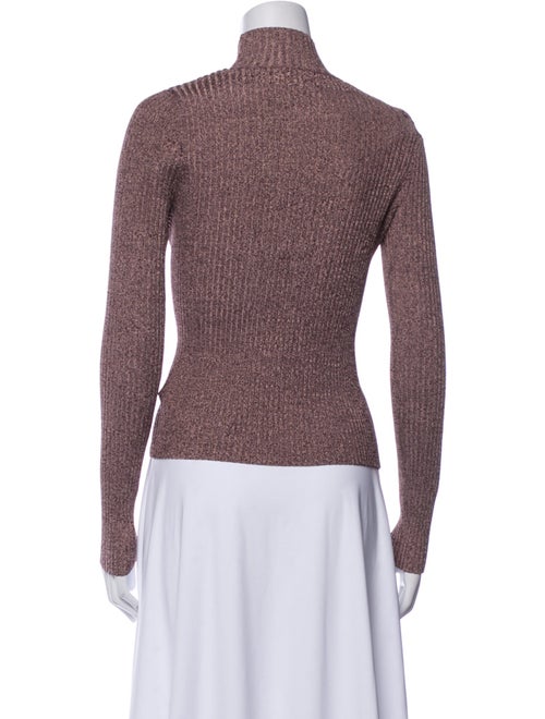 Jonathan Simkhai Mock Neck Long Sleeve Top