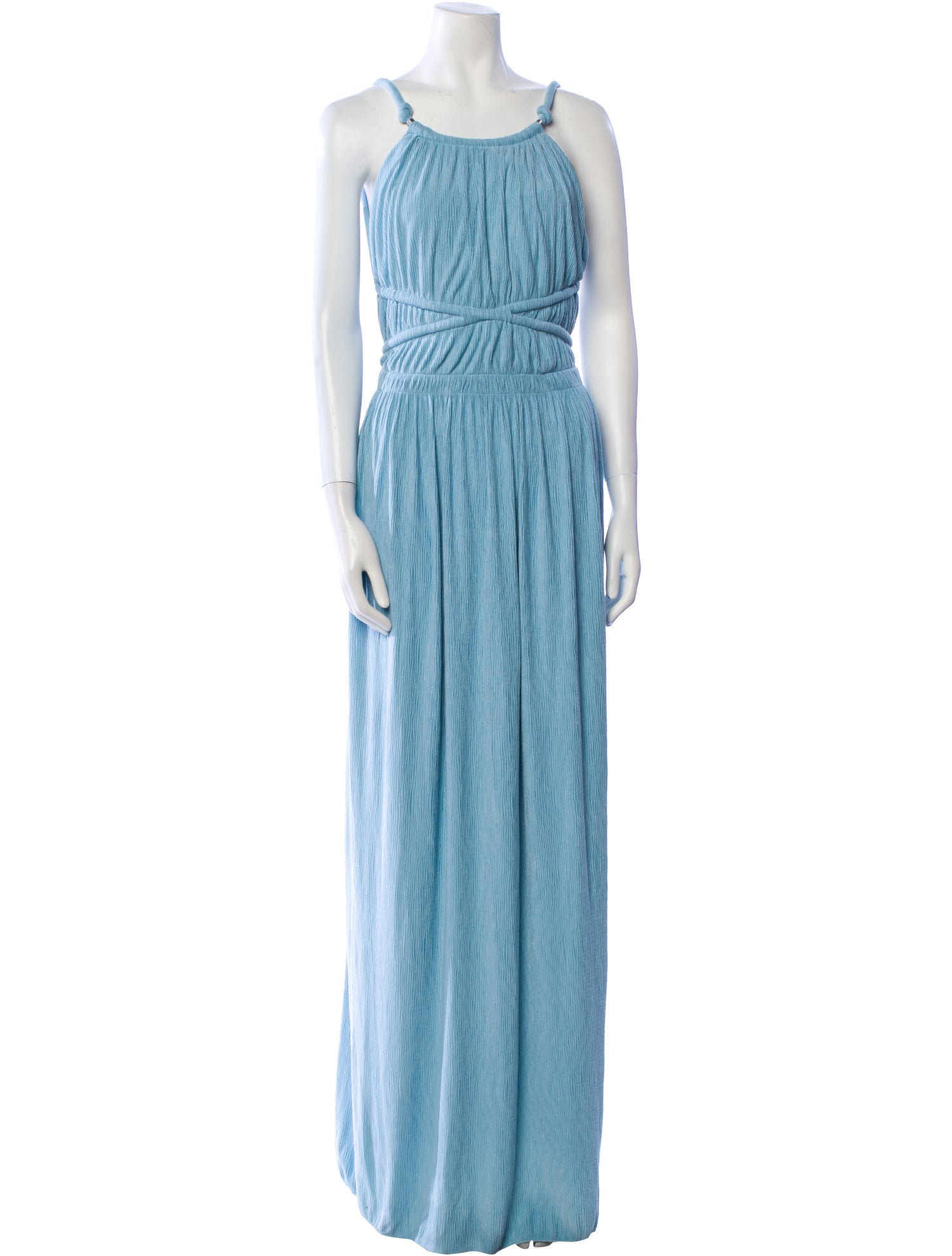 Jonathan Simkhai Halterneck Long Dress